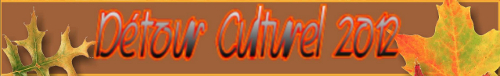 d�tour culturel 2012