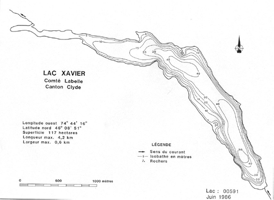 Lac Xavier - Comt� Labelle - Canton Clyde